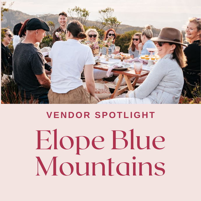 Vendor Spotlight - Elope Blue Mountains