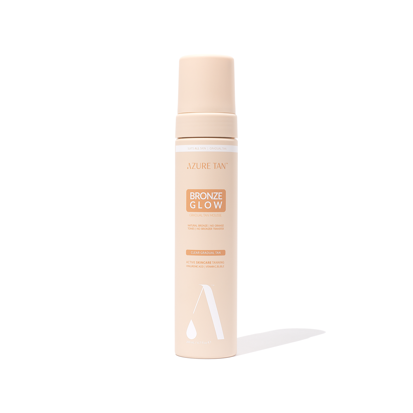 Azure Self Tan Mousse - Bronze Glow (Light-Medium)