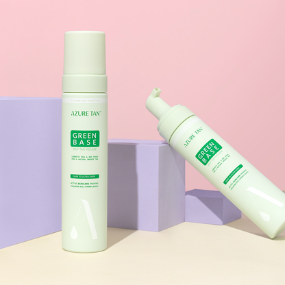 Azure Self Tan Mousse - Green Base (Medium-Dark)