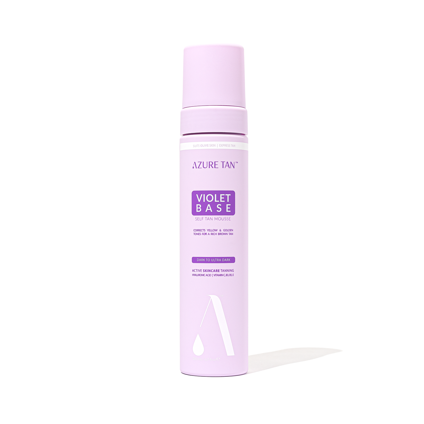 Azure Self Tan Mousse - Violet Base (Medium-Dark)